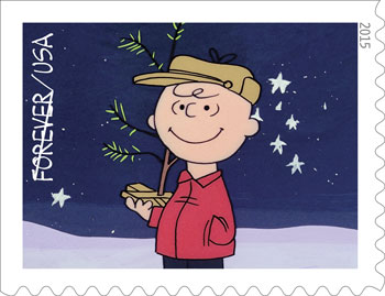 Charlie Brown USPS stamp