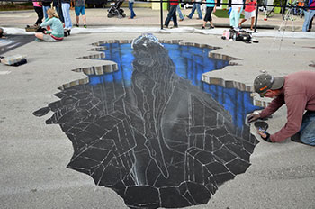 Street Painting Festival in Lake Worth, Florida