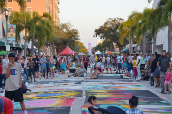 Festival de Pintura Callejera en Lake Worth, Florida