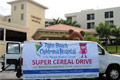 Van del Palm Beach Children's Hospital Super Cereal Drive